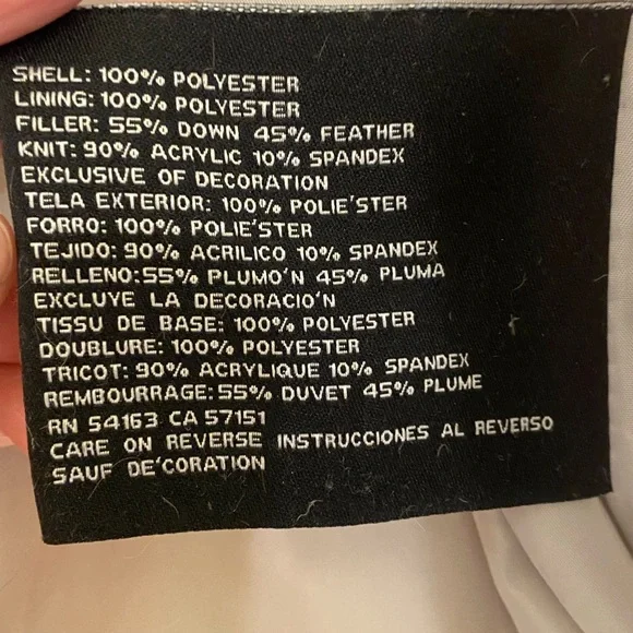 Guess Women's Light Gray Puffer Jacket - Picture 5 of 8